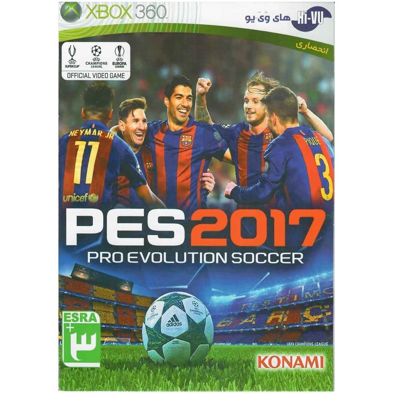 بازی PES 2017 مخصوص ایکس باکس 360