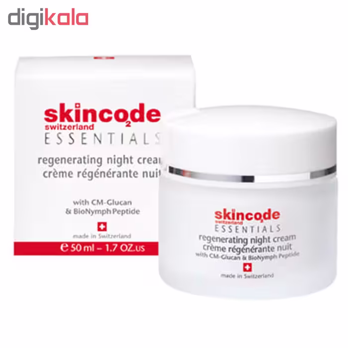 کرم ترمیم کننده شب اسکین کد مدل Regenerating night حجم 50 میلی لیتر