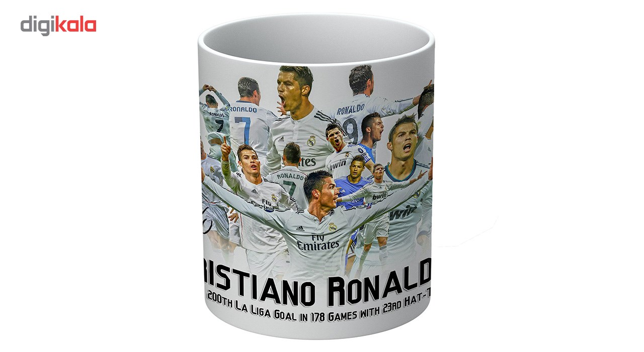 ماگ الینور طرح کریس رونالدو مدل ELM489