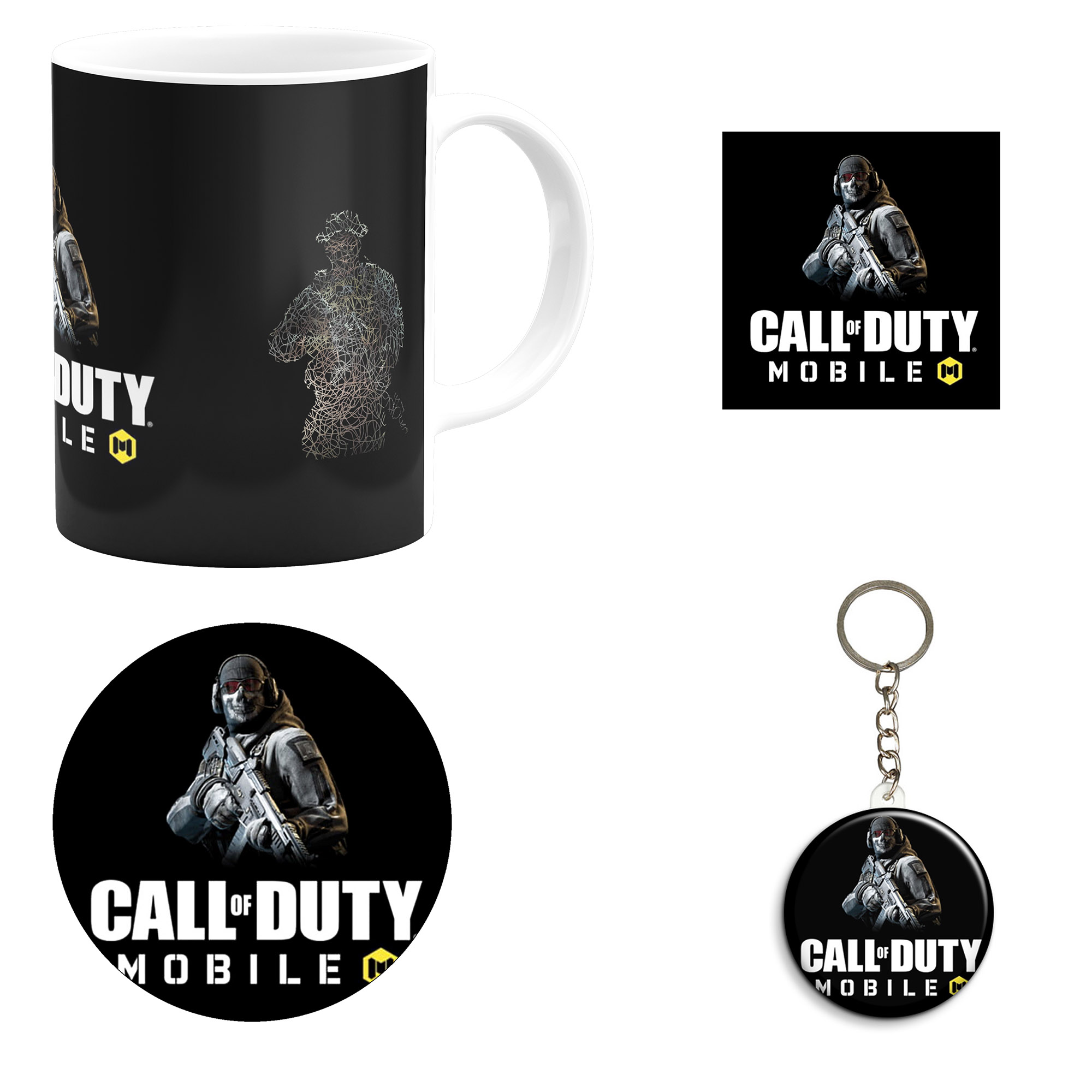 ست هدیه ماگ مدل بازی کال اف دیوتی طرح call of duty کد M37