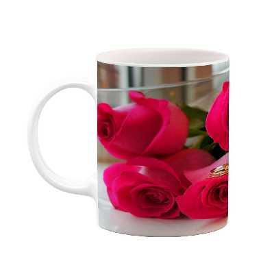 ماگ کاکتی طرح گل مدل mgs15611