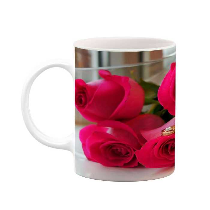 ماگ کاکتی طرح گل مدل mgs15611