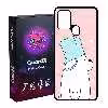کاور گارد ایکس طرح Bear مدل Glass10019 مناسب برای گوشی موبایل سامسونگ Galaxy A21s