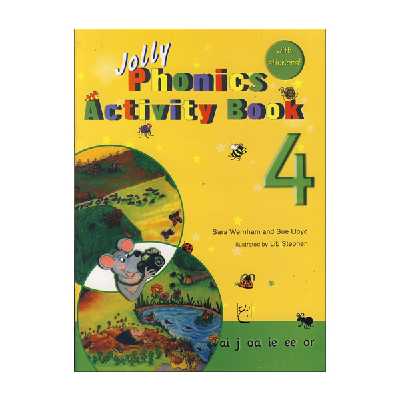 کتاب Jolly Phonics Activity Book 4 اثر جمعی از نویسندگان انتشارات ابداع
