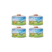 لوازم آشپزخانه کمپ چند رنگ کمپینگ سفید 450 G Screw Cartridge Ng 201 V Tube 4L مجموعه Nurgaz