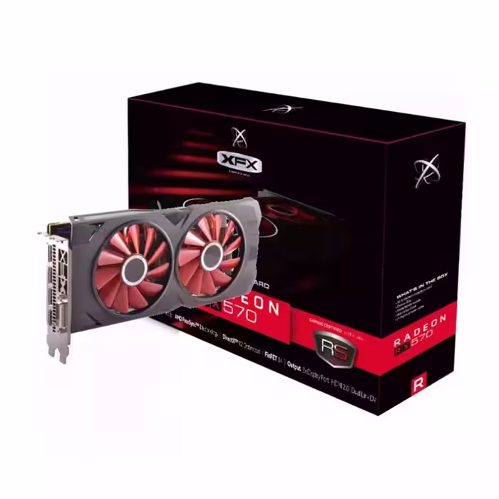 کارت گرافیک ایکس اف ایکس RX 570 RS TripleX 8GB