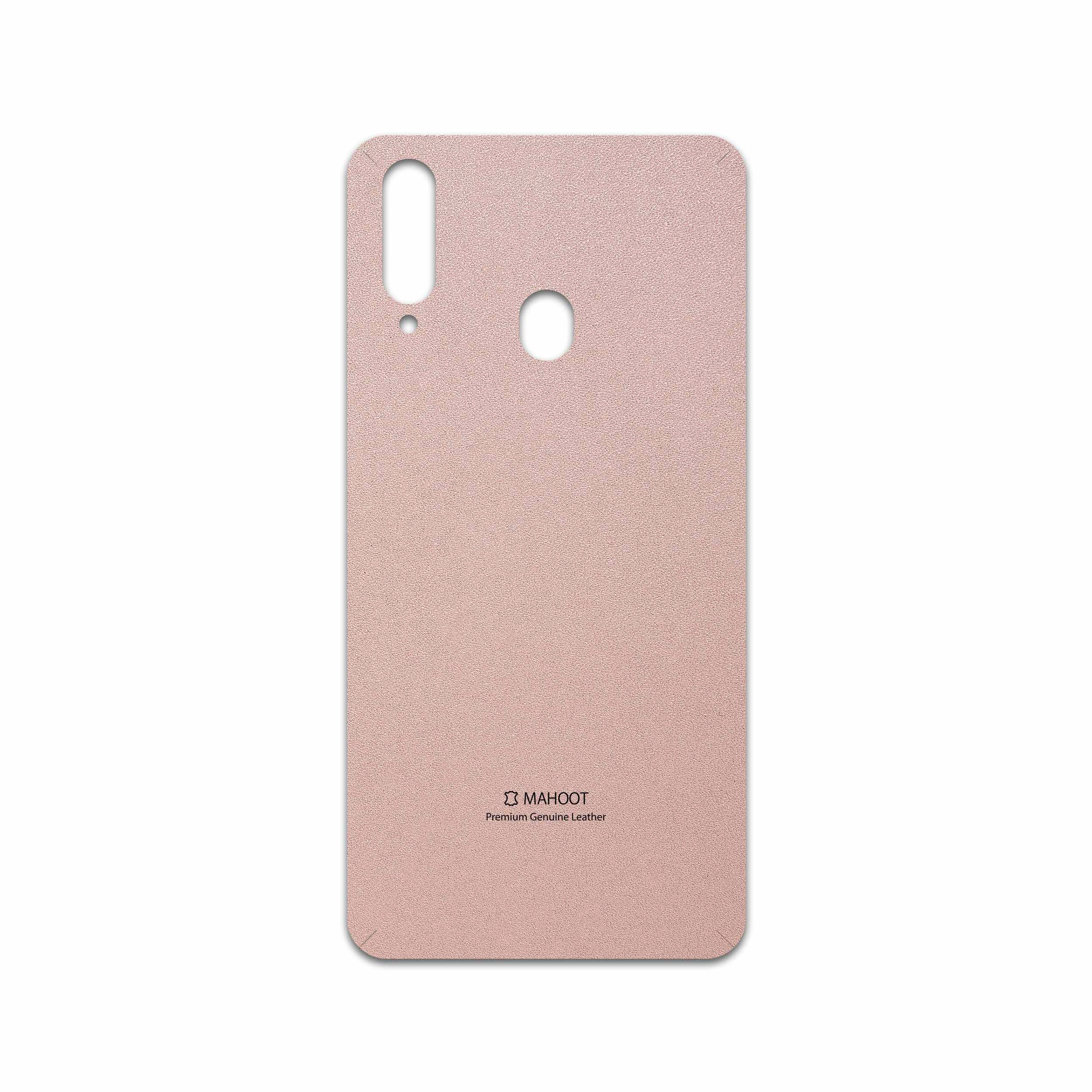 برچسب پوششی ماهوت مدل Rose Gold Leather مناسب برای گوشی موبایل سامسونگ Galaxy A20s