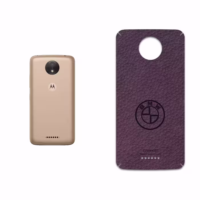 برچسب پوششی ماهوت مدل PL-BMW مناسب برای گوشی موبایل موتورولا Moto C Plus