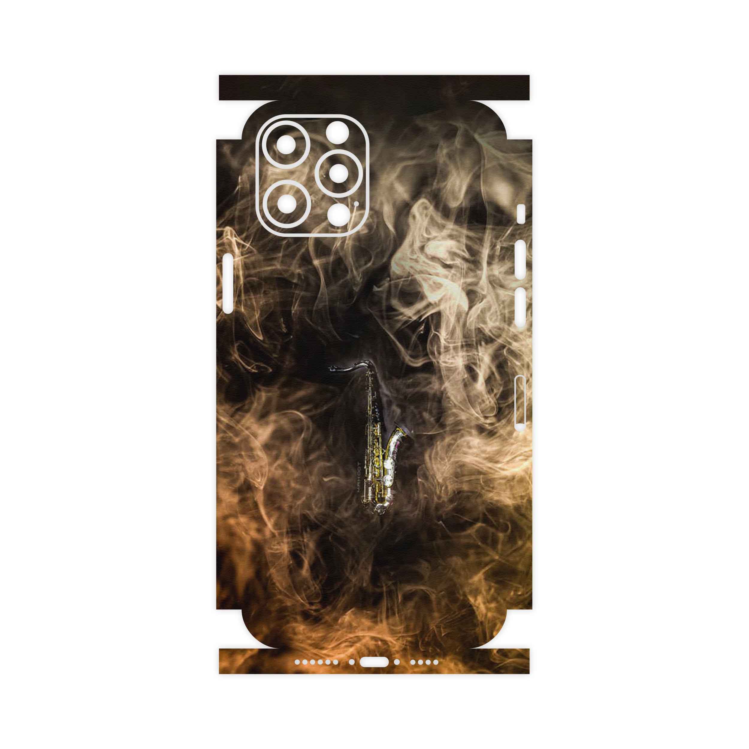 برچسب پوششی ماهوت مدل Saxophone-FullSkin مناسب برای گوشی موبایل اپل iPhone 12 Pro Max