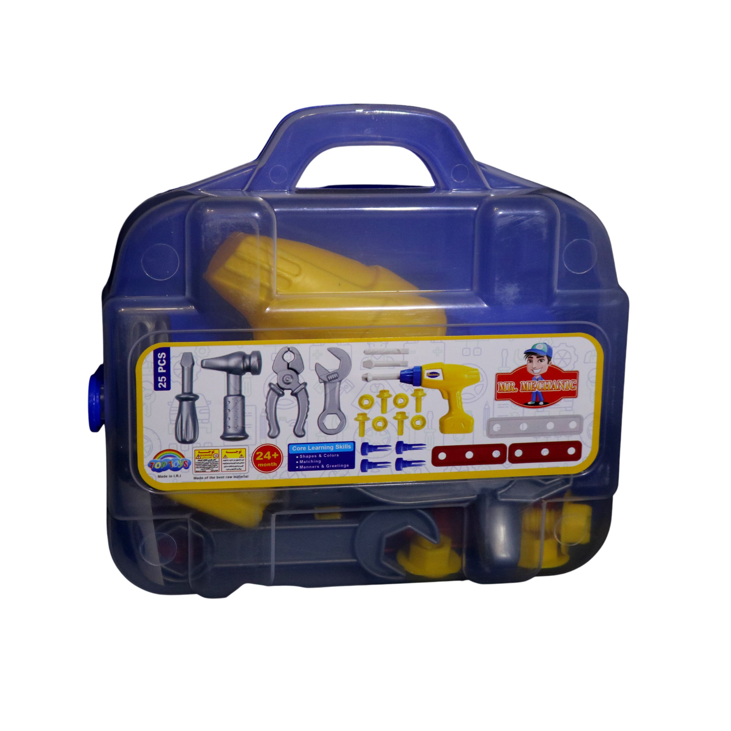 ست اسباب بازی ابزار مدل کیف نجاری
