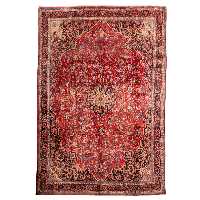 فرش قدیمی دستباف ده و نیم متری سی پرشیا کد 102432