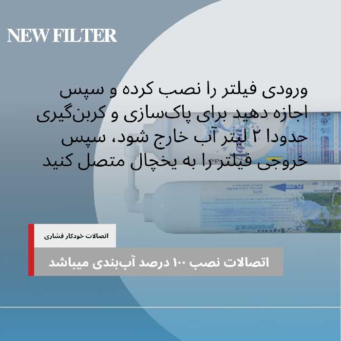 فیلتر تصفیه آب یخچال و فریزر آکوا پیورست مدل RX 2500G مجموعه 6 عددی