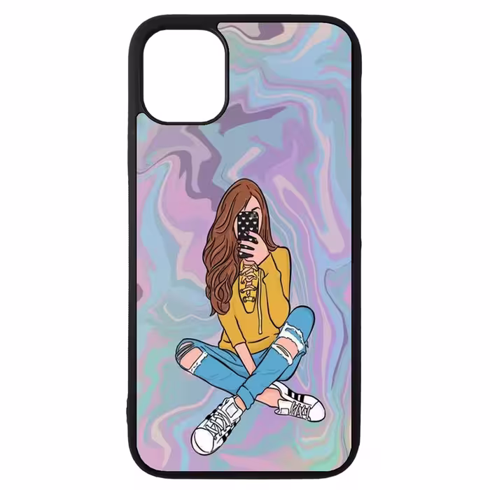 کاور طرح دختر کد 1146 مناسب برای گوشی موبایل اپل iphone 11 pro max