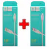 کابل تبدیل USB به microUSB دنمن مدل D01V طول 1 متر بسته دو عددی