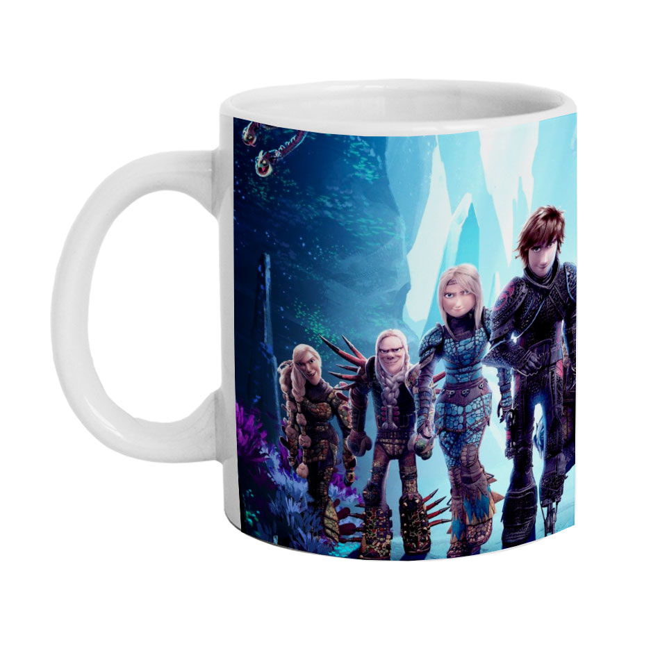 ماگ دارلی طرح انیمیشن مربی اژدها مدل MG2673