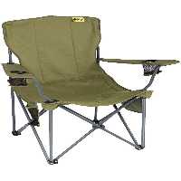 صندلی کمپ سبز V3 خاکی Xxl 125 کیلوگرم حمل کت دوتایی Oxfort پارچه اسفنج پر کردن کمپینگ لوکس فانکی چیز Funky Chairs