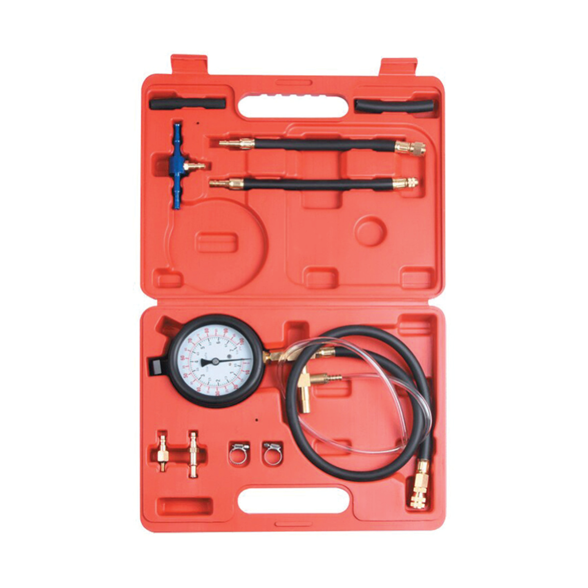 کیت تست فشار بنزین انژکتوری با سوپاپ اطمینان LK کد A3022