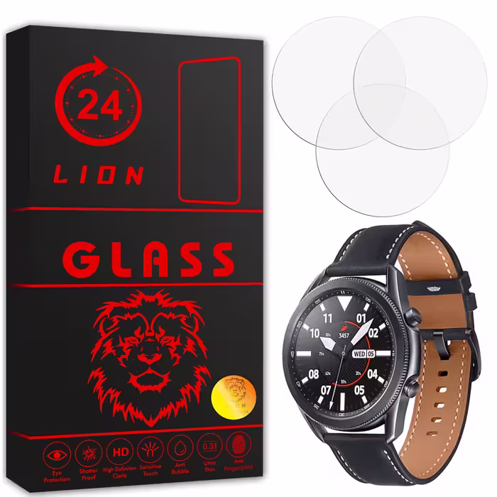 محافظ صفحه نمایش لاین مدل RB007 مناسب برای ساعت هوشمند سامسونگ Galaxy Watch 3 45mm بسته سه عددی