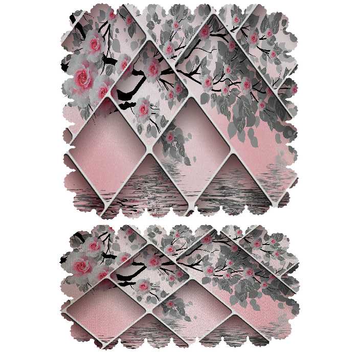  ست رومیزی 2 تکه کد 6105