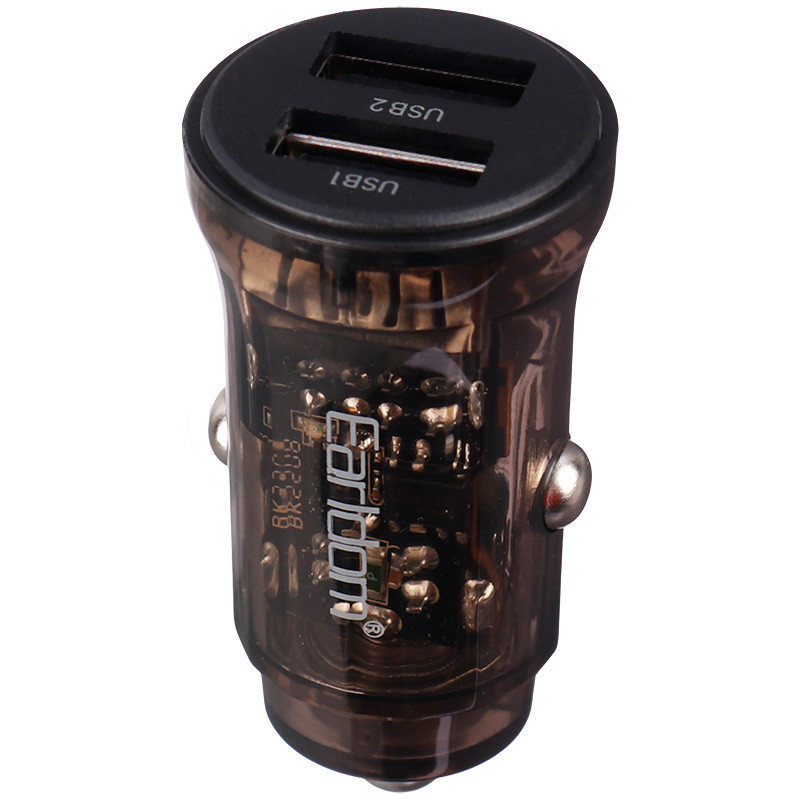 شارژر فندکی فست شارژ Earldom ES-CC24 3.4A 15W   کابل تایپ سی