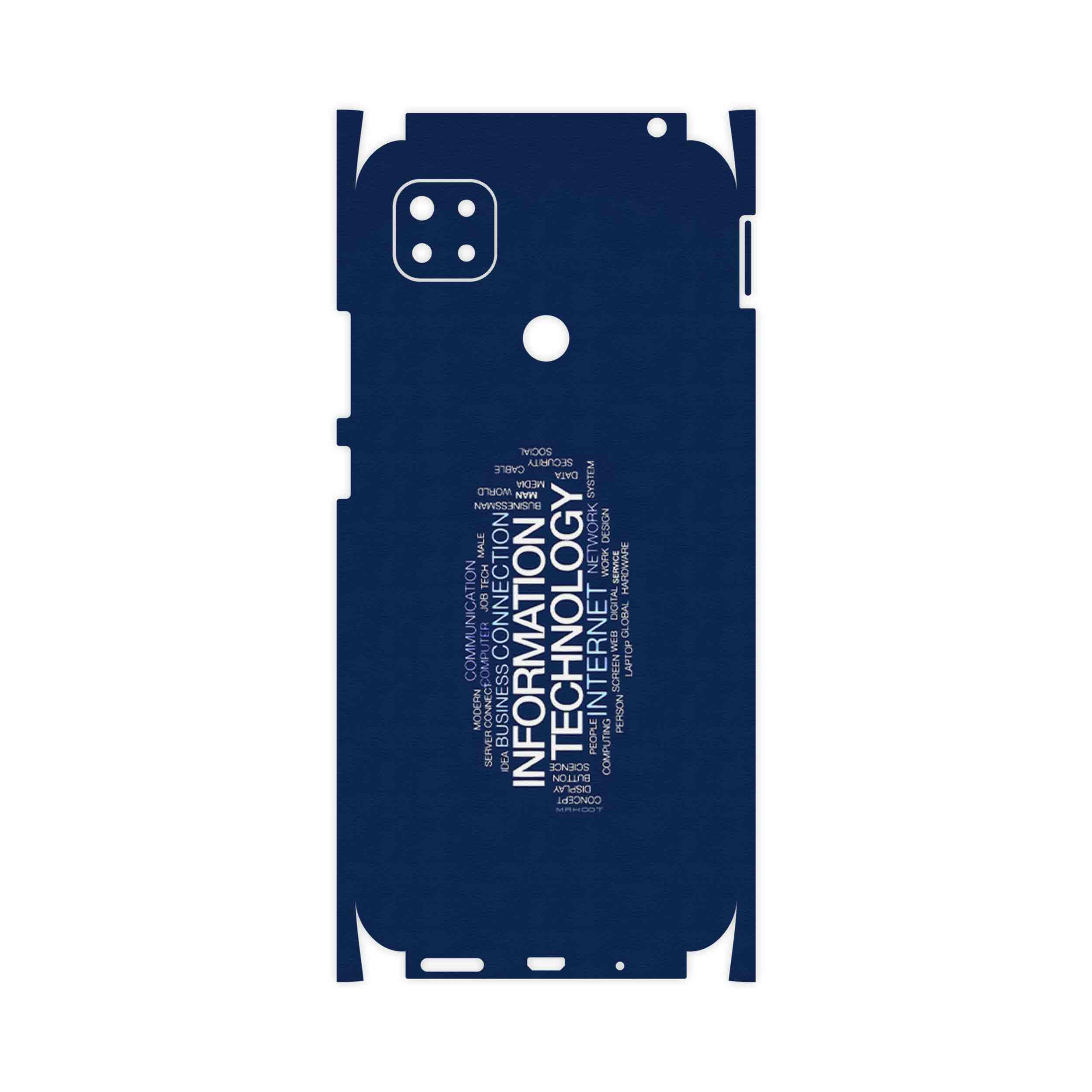 برچسب پوششی ماهوت مدل IT Science-FullSkin مناسب برای گوشی موبایل شیائومی Redmi 9 Activ
