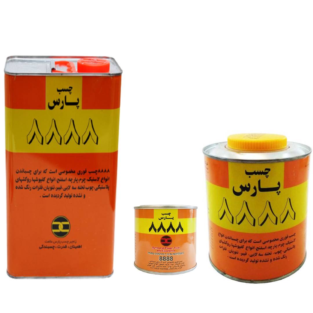 چسب همه کاره پارس مدل 8888 مجموعه 3 عددی