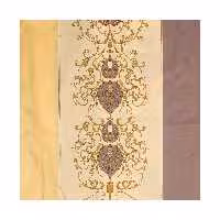 ملحفه آدنو مدل درباری کد IR101 دونفره سایز 220x240 سانتی متر