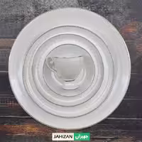 سرویس چینی 29پارچه لورین قالب کوئین طرح آتلانتیس