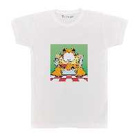 تی شرت آستین کوتاه بچگانه پرمانه طرح گارفیلد کد pmt.7629