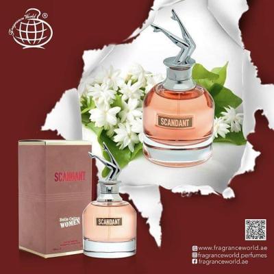 عطر ادکلن زنانه اسکندل بای نایت فراگرانس ورد