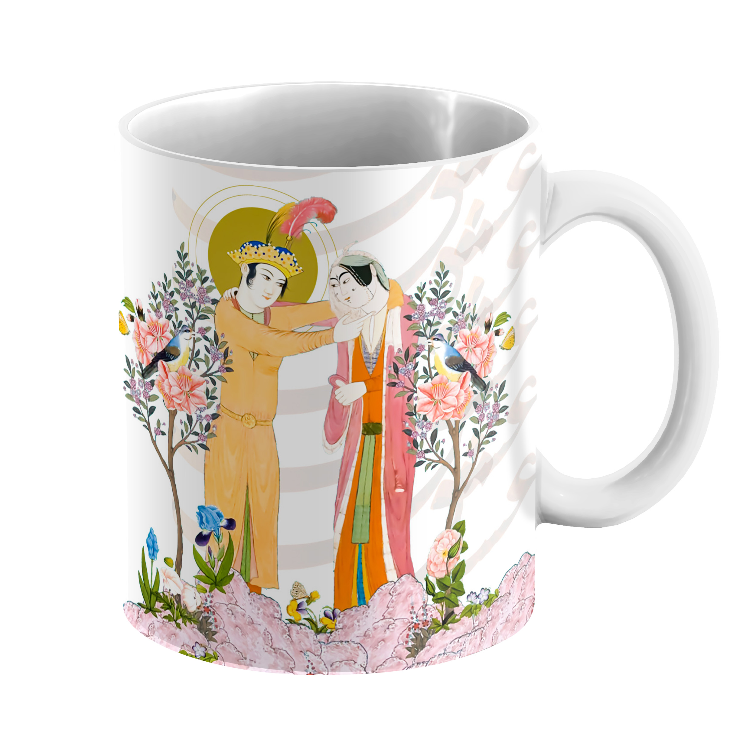 ماگ مدل سرامیکی طرح تایپوگرافی