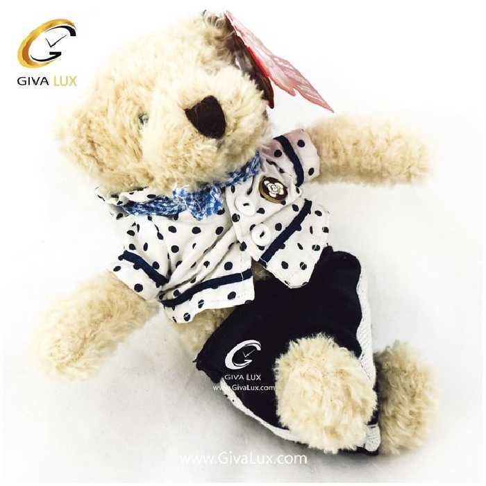 عروسک خرس پولیشی 25 سانتی متری