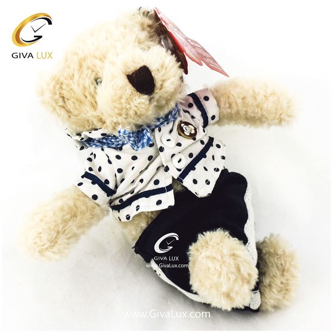 عروسک خرس پولیشی 25 سانتی متری