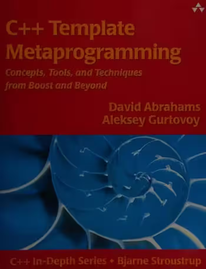 خرید و دانلود نسخه کامل کتاب C   Template Metaprogramming: Concepts, Tools, and Techniques From Boost and Beyond