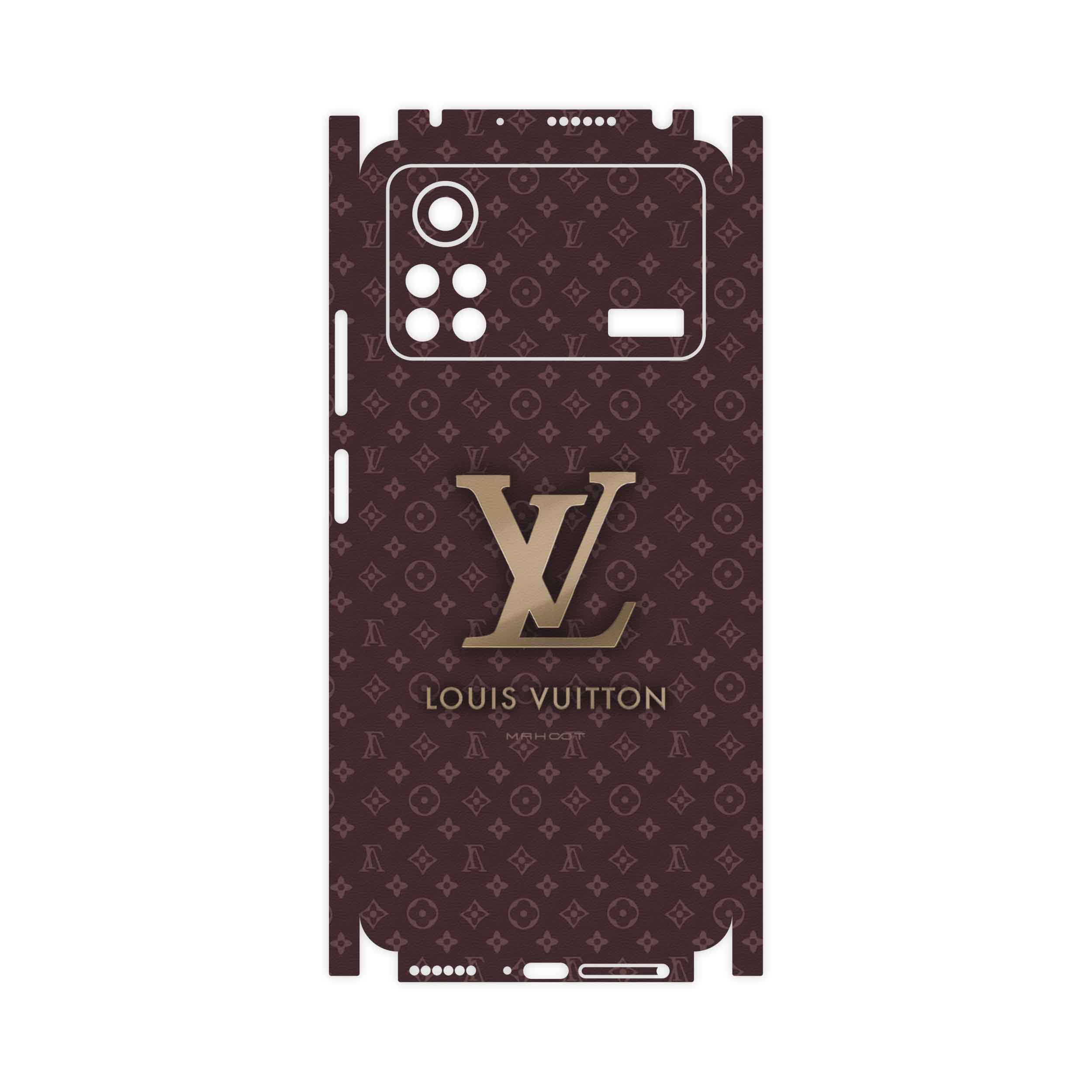 برچسب پوششی ماهوت مدل LOUIS-VUITTON-Logo-FullSkin مناسب برای گوشی موبایل شیائومی Poco X4 Pro 5G