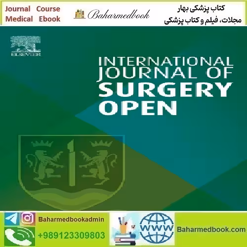 International Journal of Surgery Open Volume 38 to 49 2022 TRUE