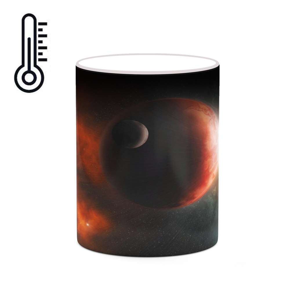 ماگ حرارتی کاکتی طرح فضا و کهکشان مدل mgh20040