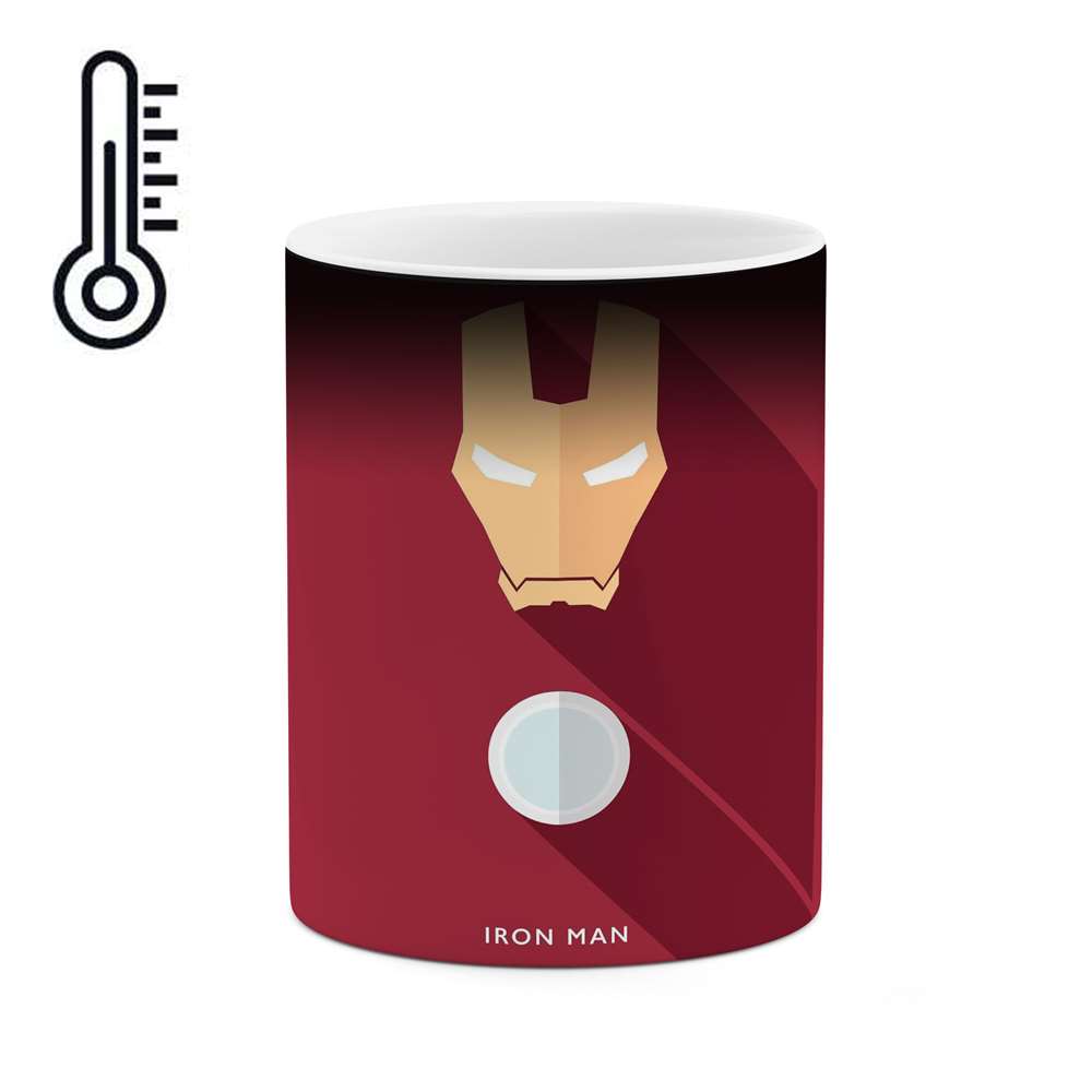 ماگ حرارتی طرح مرد آهنی Iron man  مدل mgph15472
