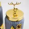 بانکه مدل کندی شیاردار کد PR0300 مجموعه 3 عددی 