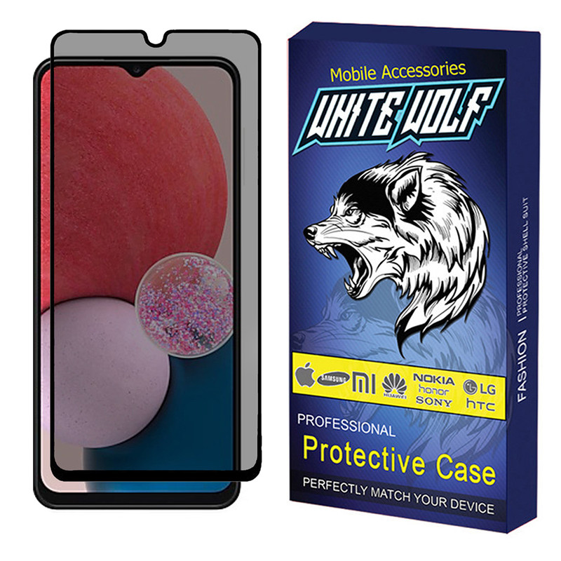 محافظ صفحه نمایش حریم شخصی وایت ولف مدل WGP3 مناسب برای گوشی موبایل سامسونگ Galaxy A13 4G | کالا برتری