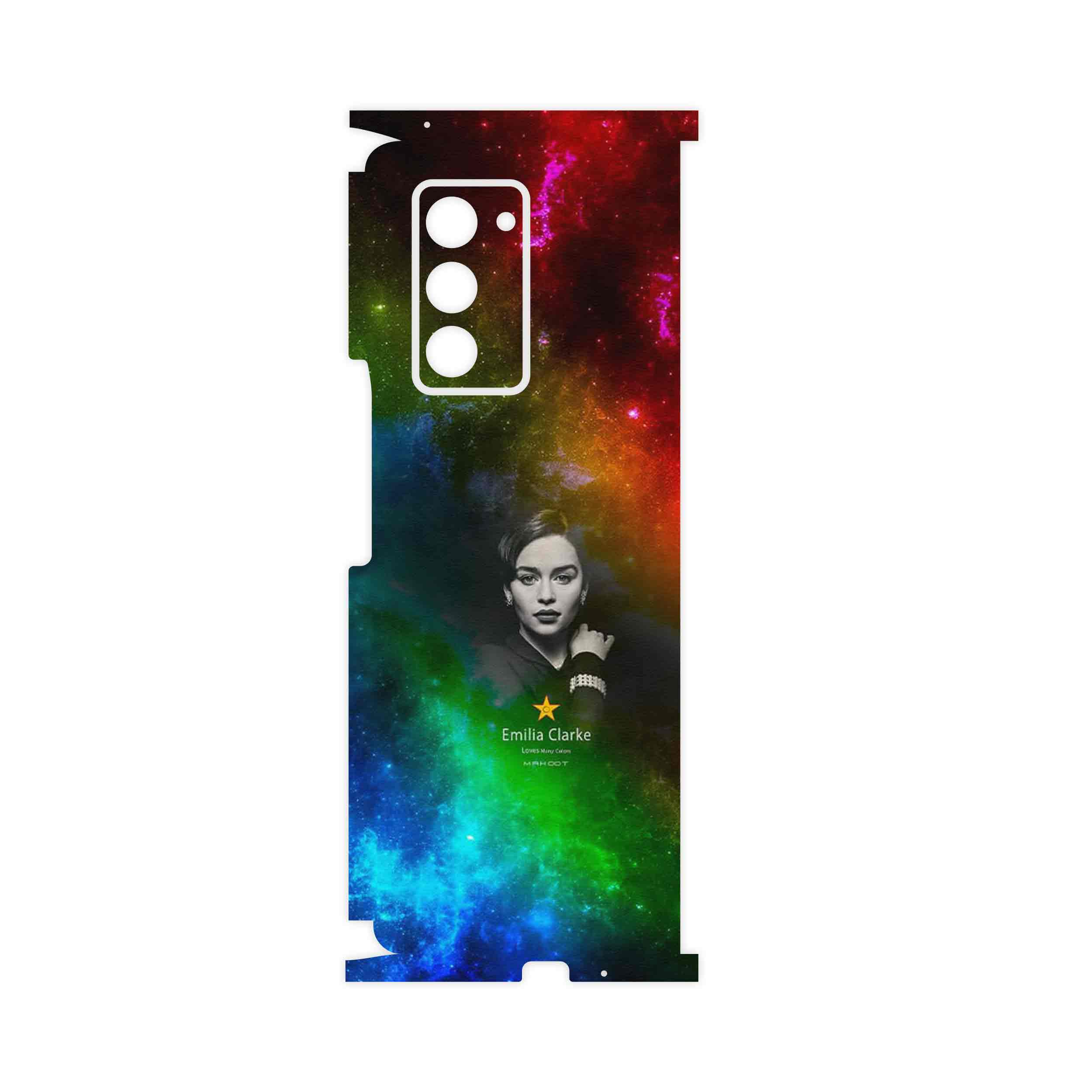 برچسب پوششی ماهوت مدل emilia clarke-FullSkin مناسب برای گوشی موبایل سامسونگ Galaxy Z FOLD 2