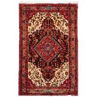 فرش قدیمی دستباف سه و نیم متری سی پرشیا کد 185004