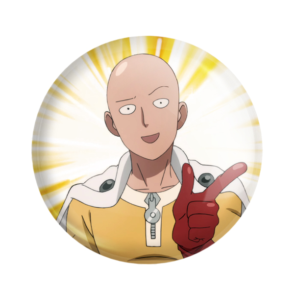 پیکسل خندالو مدل سایتاما انیمه مرد تک مشتی One Punch Man کد 11352