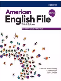 American English File Starter 3rd کتاب امریکن انگلیش فایل استارتر (رحلی)
