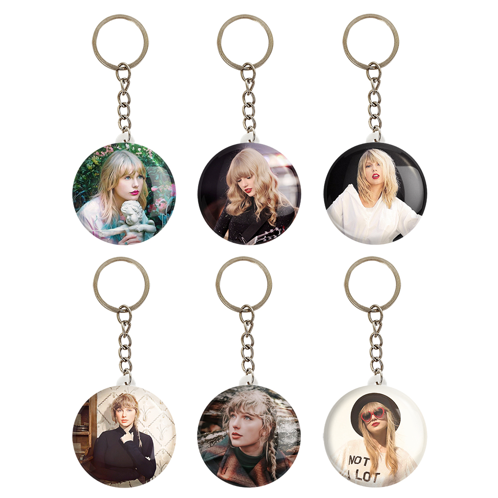 جاکلیدی خندالو مدل تیلور سوئیفت Taylor Swift کد 1089B مجموعه 6 عددی