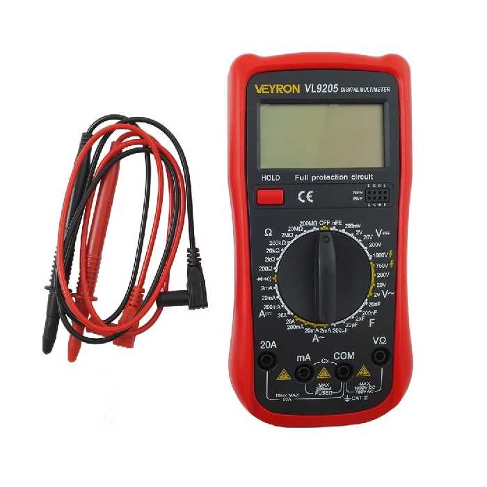 مولتی متر دیجیتال ویرون مدل VL9205