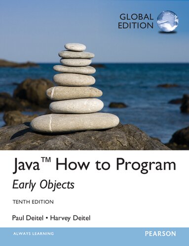 خرید و دانلود نسخه کامل کتاب Java How to Program (Early Objects)
