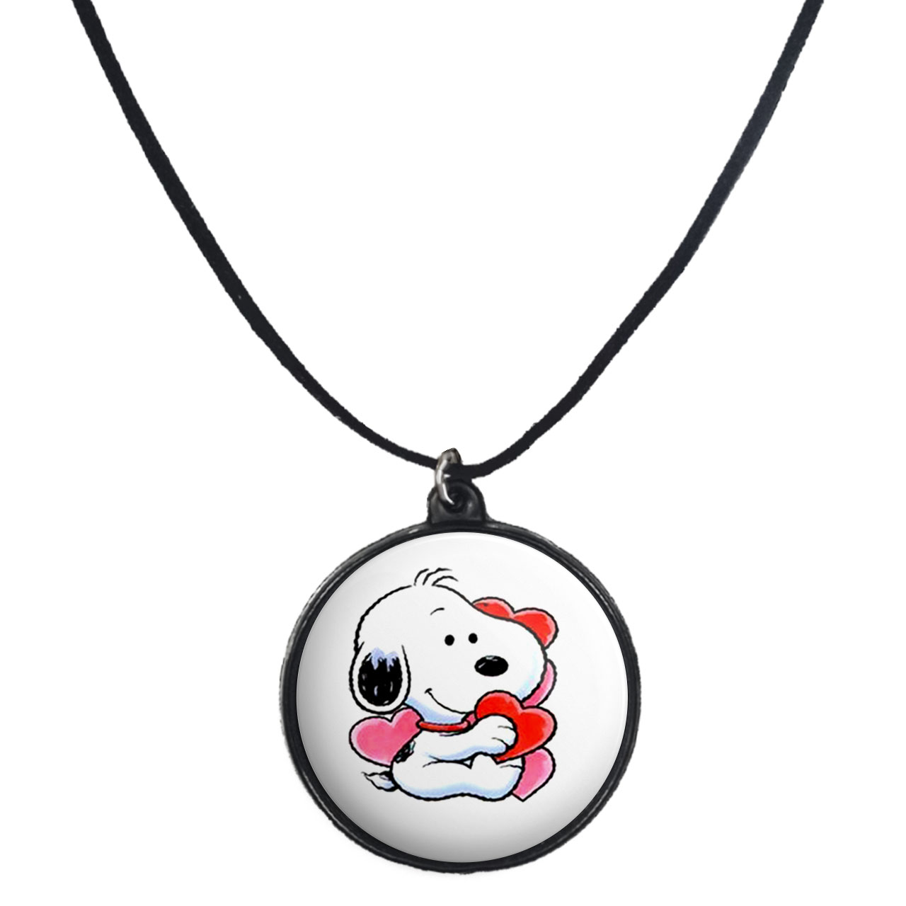 گردنبند پرمانه طرح اسنوپی کد pmb.14471