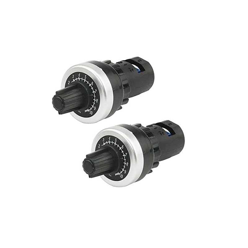 پتانسیومتر 5 تا 10 کیلو اهم مدل ولومی بسته 2 عددی