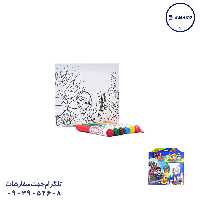 ماژیک 6 همراه با بوم 92405 اسکول فنس